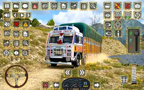 Offroad Cargo Truck Driving 3D Schermafbeelding 2