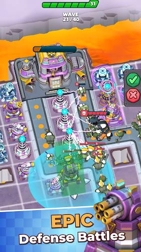 Island Defense TD - Tower War Screenshot 1