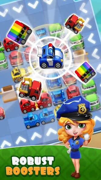 Traffic Jam Cars Puzzle Match3 Mod Ekran Görüntüsü 4