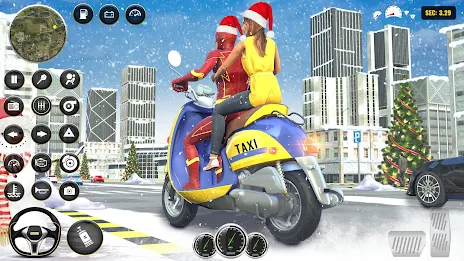 Schermata Superhero Bike Taxi: Bike Game 2