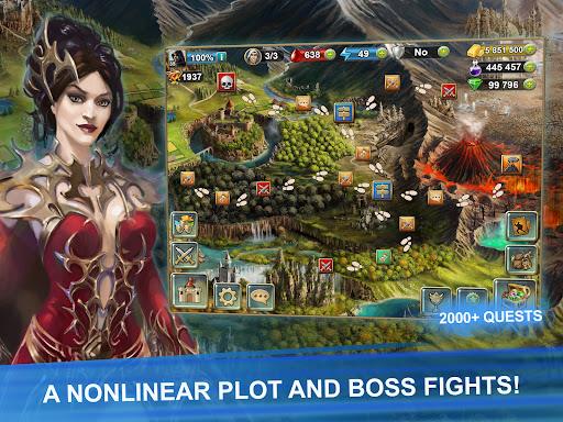 Blood of Titans: Card Battles Tangkapan skrin 2