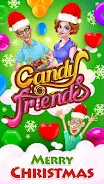 Candy Friends - Match 3 Frenzy Captura de tela 1