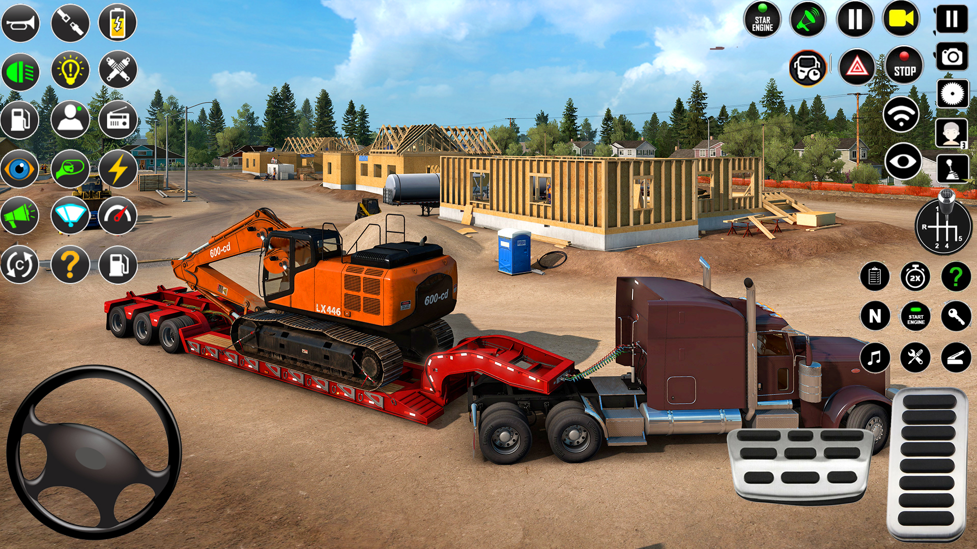 JCB Simulator JCB Game 3D 2023 Ekran Görüntüsü 3