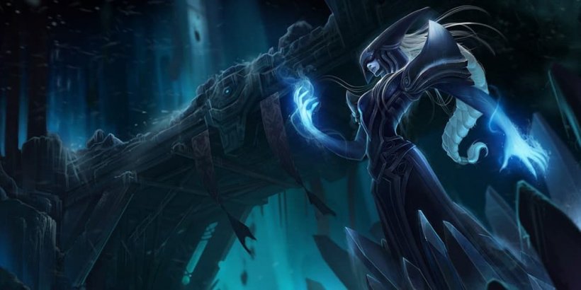 A bruxa do gelo Lissandra esfria League of Legends: Wild Rift