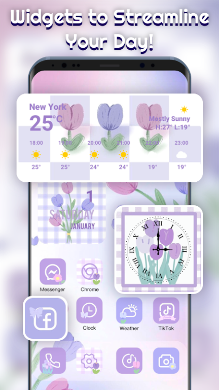 Themepack – App Icons, Widgets Mod 스크린샷 4