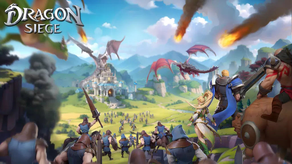 Dragon Siege: Kingdom Conquest Tangkapan skrin 1