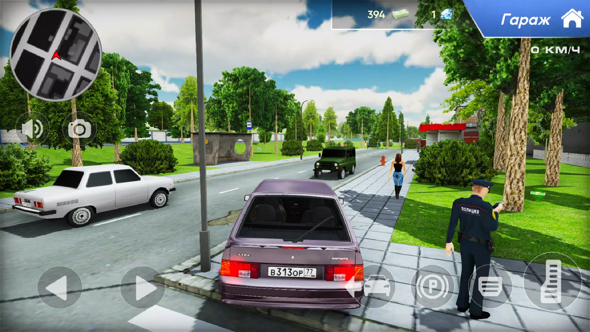 Lada 2113 Russian City Driving 스크린샷 1