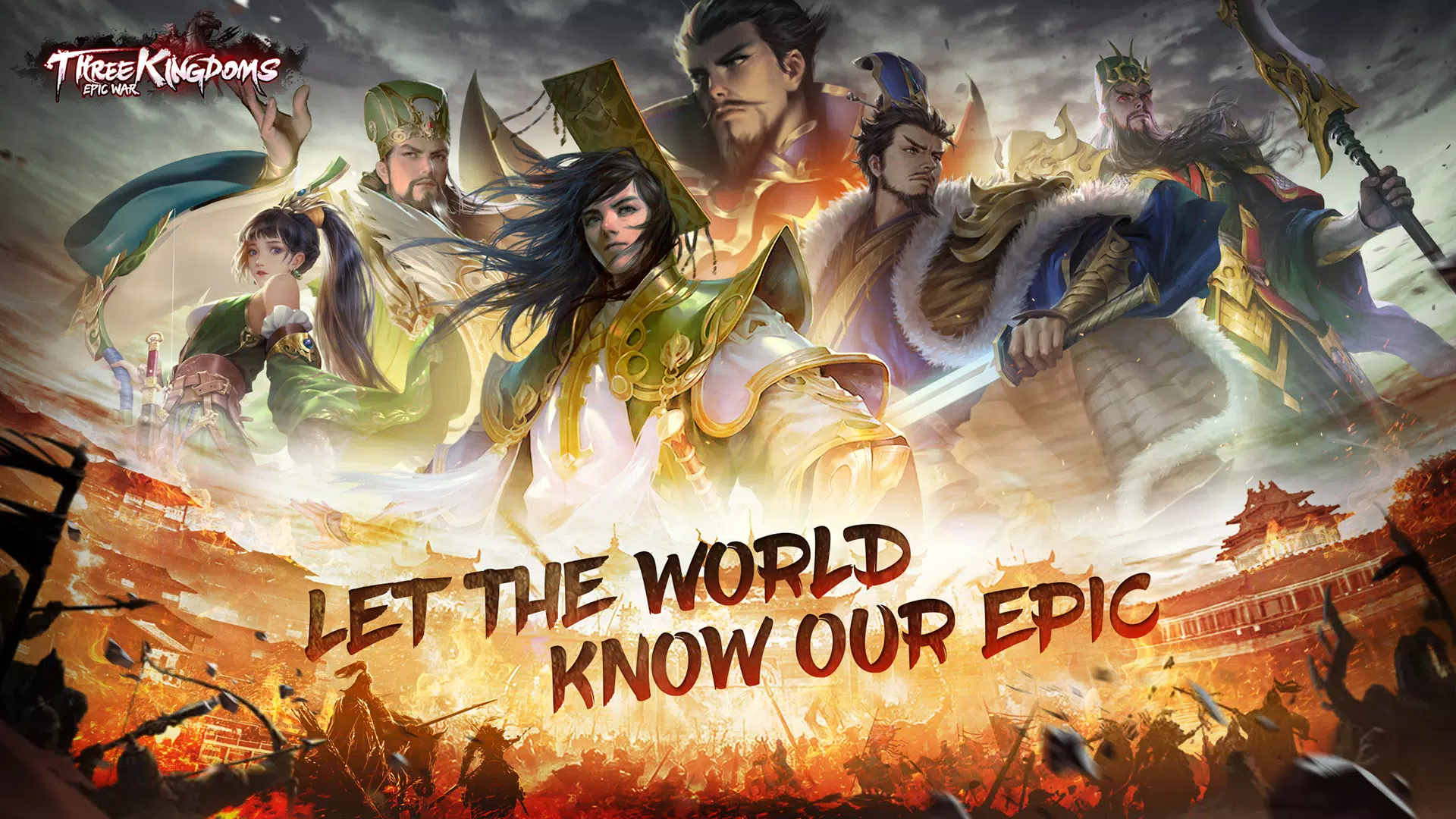 ThreeKingdoms:EpicWar Captura de pantalla 1