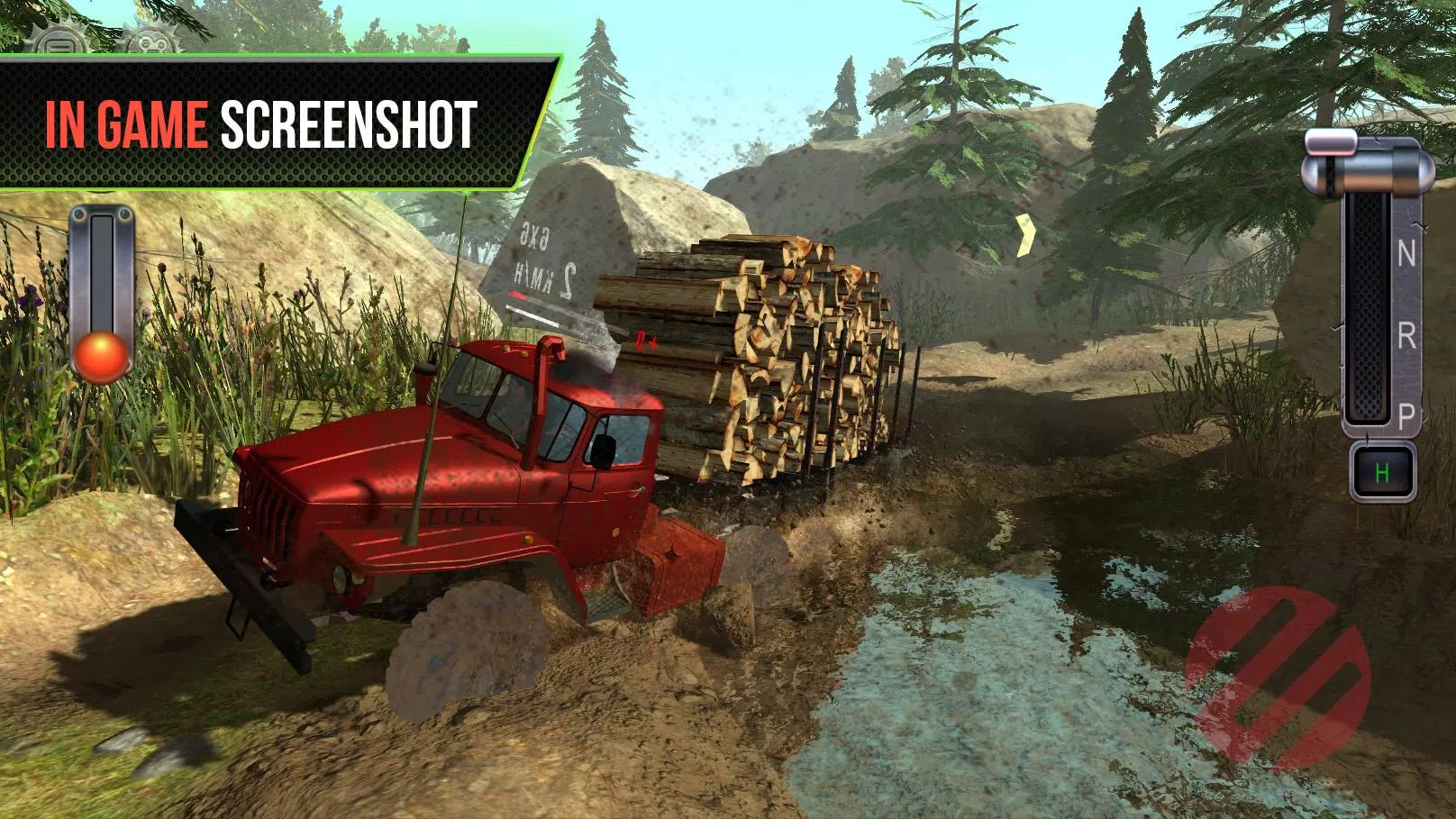 Truck Simulator OffRoad 4 Schermafbeelding 2