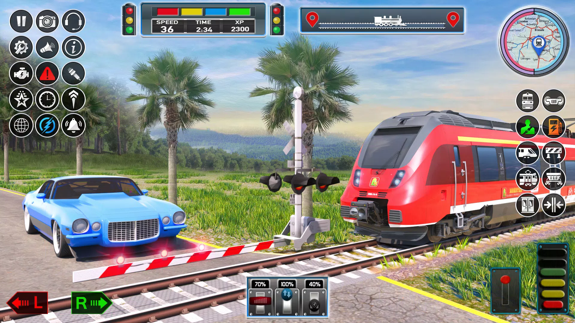城市火車遊戲 3d 火車遊戲應用截圖第4張