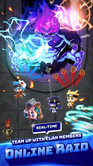 Idle Ninja Online: AFK MMORPG Screenshot 2