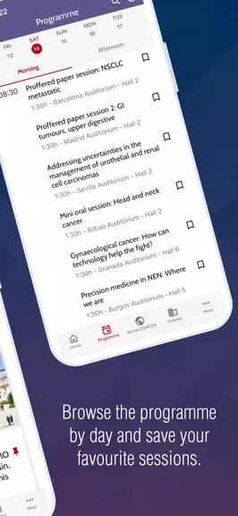 ESMO Events Screenshot 3
