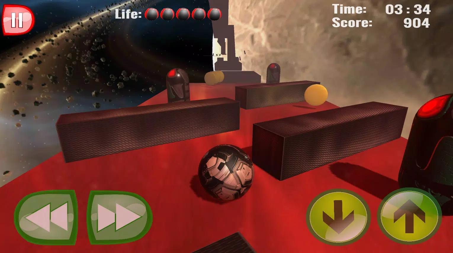 Space Ball: Balance Game Captura de tela 1