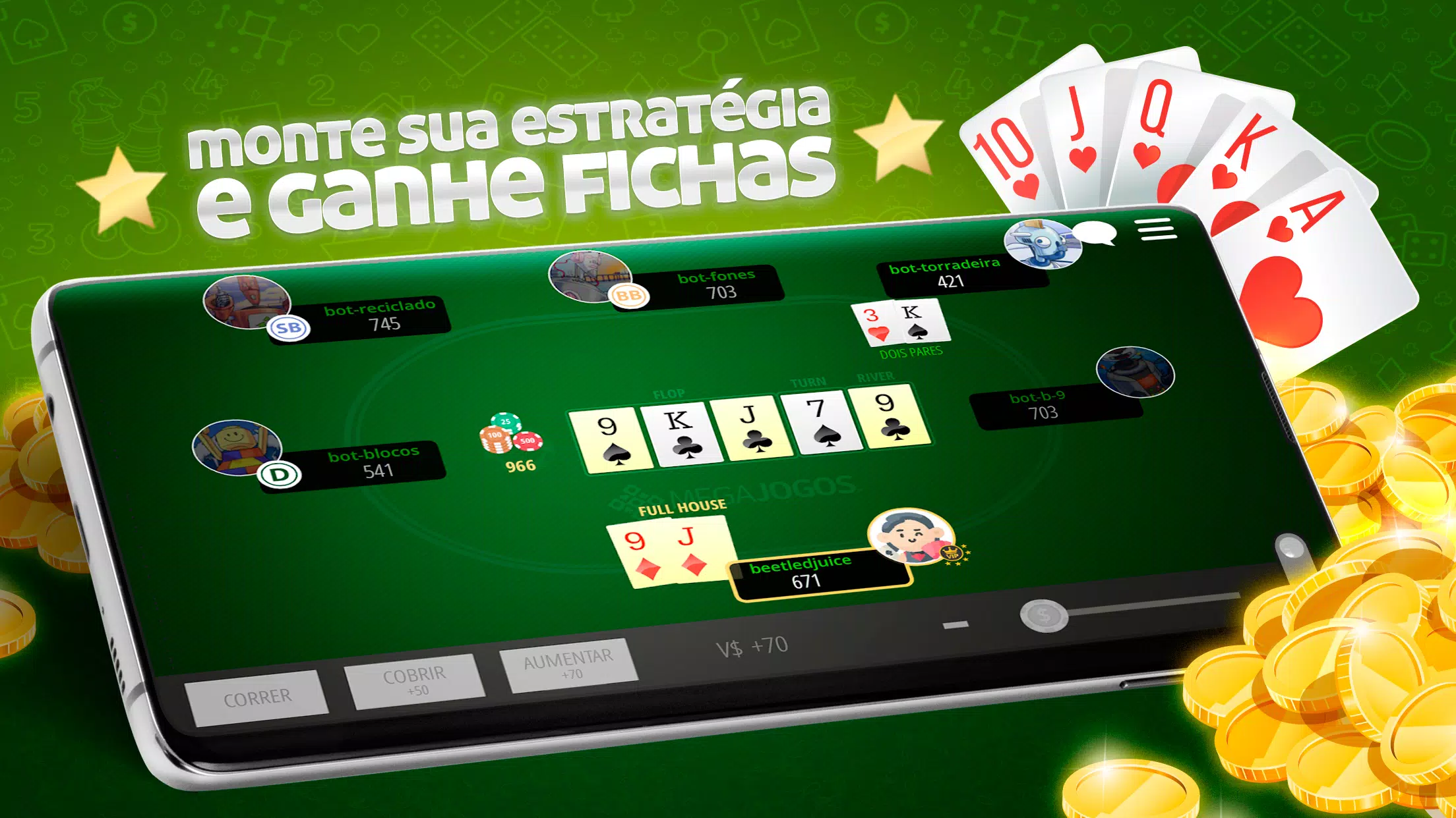 Poker Texas Hold’em Online Ảnh chụp màn hình 1