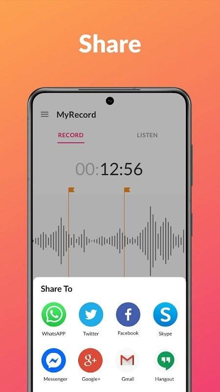 Voice Recorder & Voice Memos Schermafbeelding 1