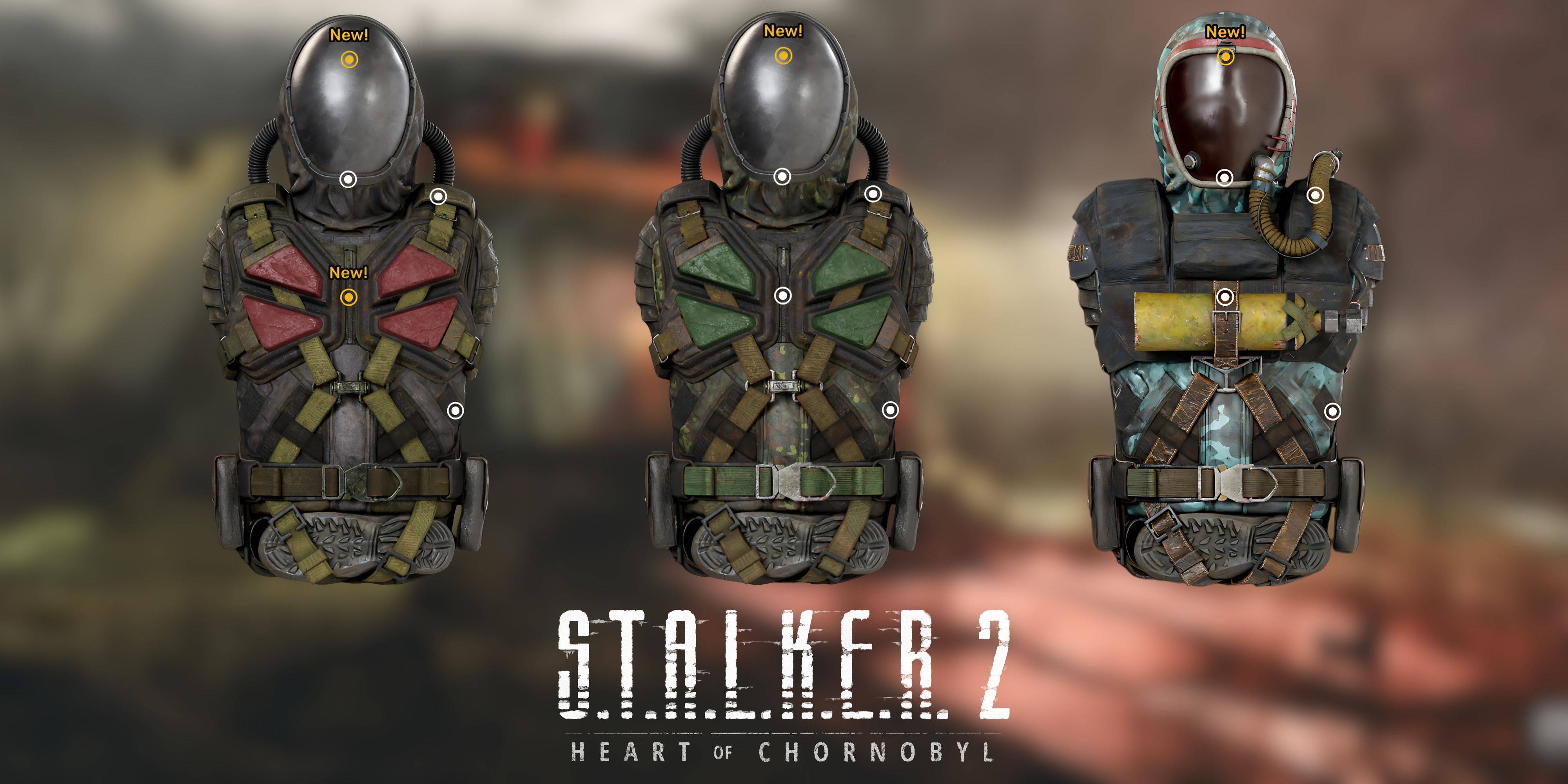 Stalker 2: ชุด Seva ทั้งหมดและสถานที่ของพวกเขา