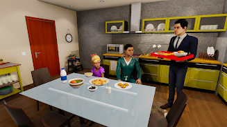 Virtual Daddy Family Life Game Ekran Görüntüsü 1