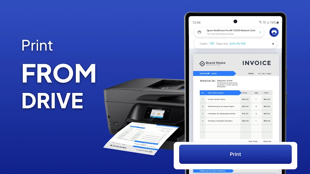 Mobile Printer: Print & Scan Schermafbeelding 3