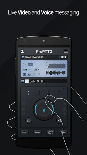 ProPTT2 Video Push-To-Talk Schermafbeelding 2