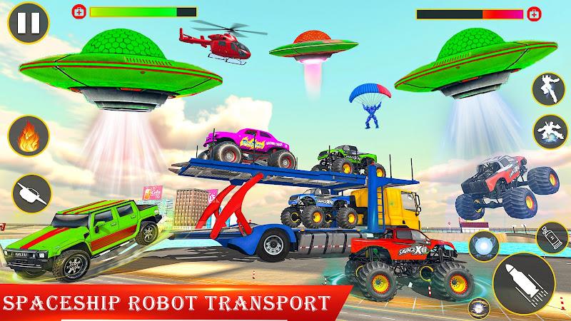 Spaceship Robot Transform Game ภาพหน้าจอ 2