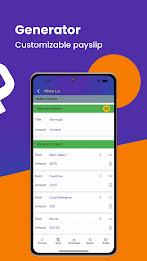 Auto Payslip Generator Capture d'écran 4