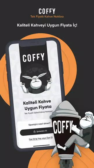 Coffy - Kahve Siparişi Zrzut ekranu 1