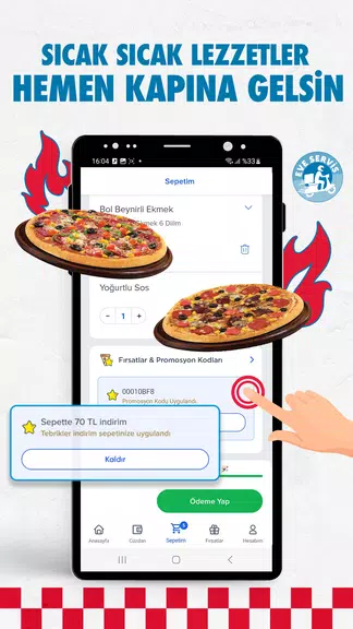 Domino's Pizza Türkiye स्क्रीनशॉट 3