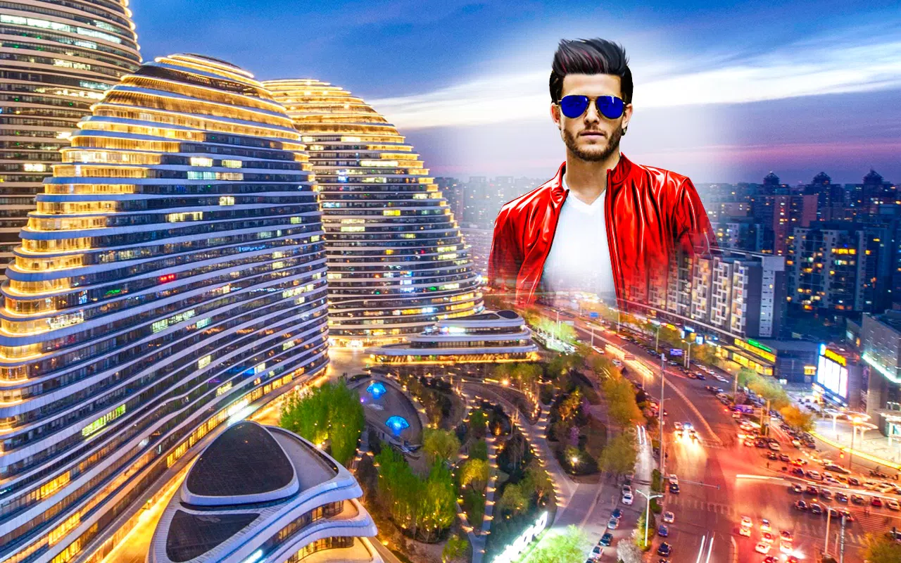 City photo editor buildings Скриншот 3