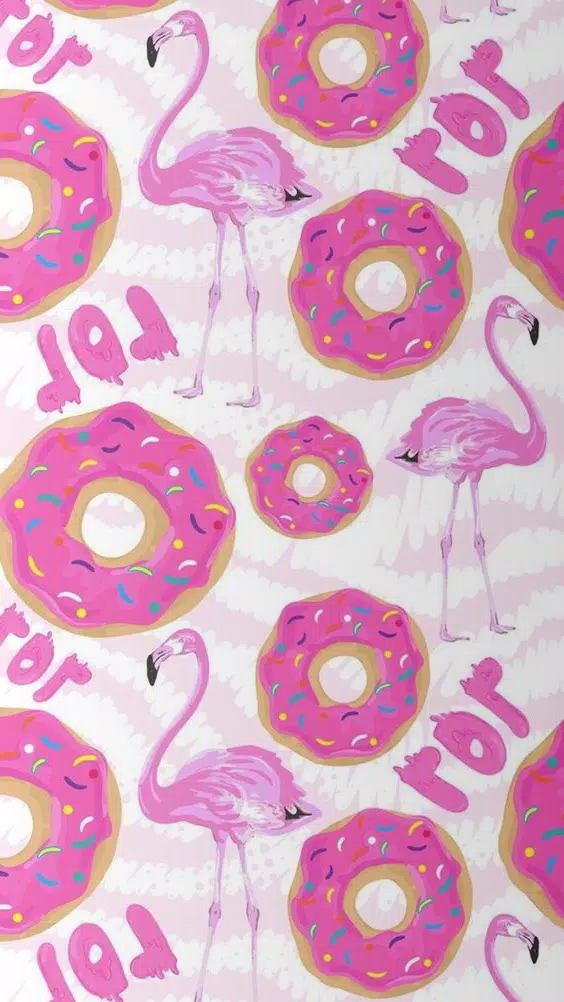 Cute Donut Wallpaper HD 4K应用截图第1张