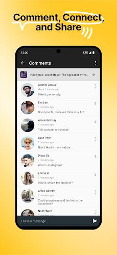 Spreaker Podcasts Captura de pantalla 3