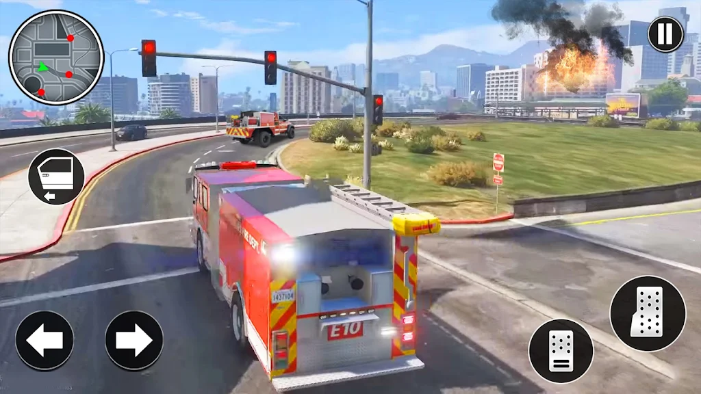 Schermata City Emergency Driving Games 2