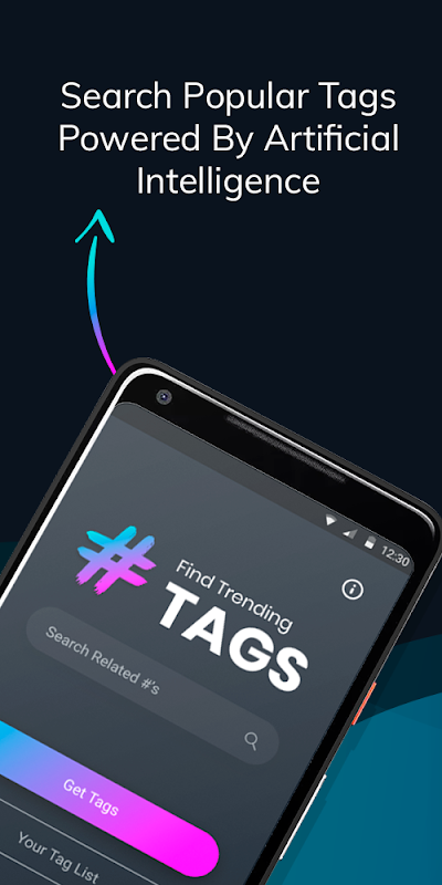 Likes With Tags - Hashtag Generator for Instagram ภาพหน้าจอ 1