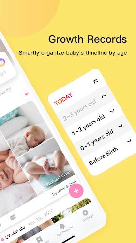 Bebememo - Smart Baby Journal स्क्रीनशॉट 2