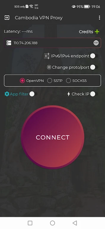 Cambodia VPN -  Cambodian IP Ảnh chụp màn hình 1
