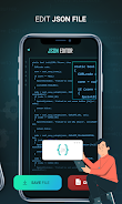 Json File Opener & Viewer Captura de tela 2