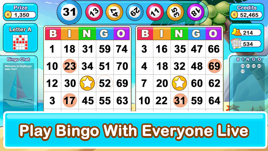 Hey Bingo™: Fun Bingo 75 Game ဖန်သားပြင်ဓာတ်ပုံ 1