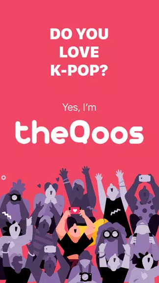 theQoos: K-Pop News, Friends, Music & Community Schermafbeelding 1