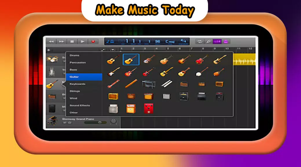 GarageBand Music in studio Clue Captura de pantalla 2