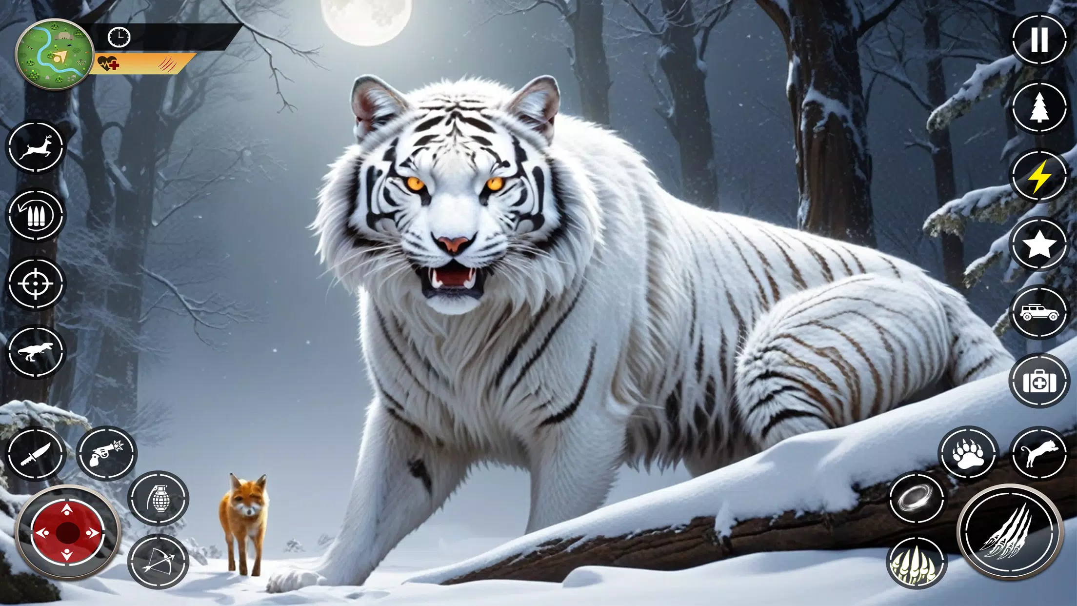 Snow Tiger Family Simulator 3D スクリーンショット 3
