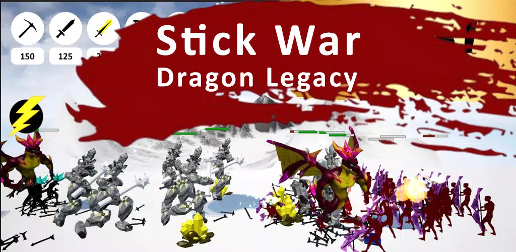 Stick War: Dragon Legacy 3D Capture d'écran 1