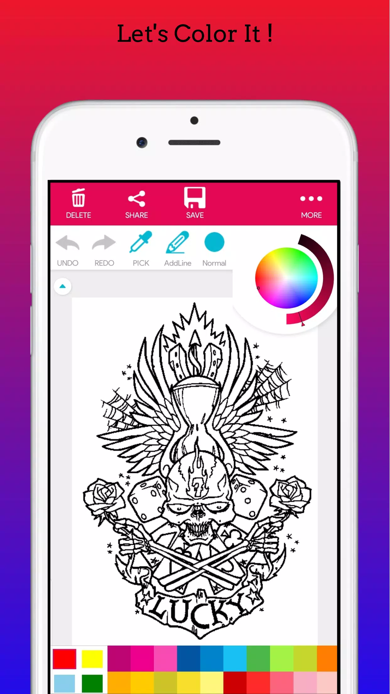 Adults Tattoo Coloring Book স্ক্রিনশট 4