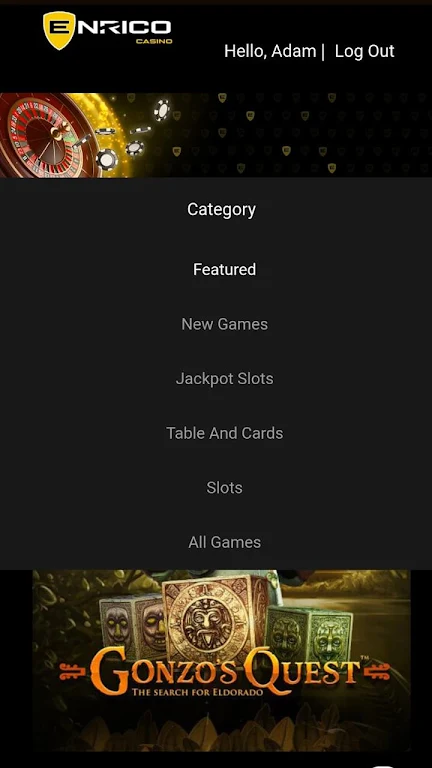 Enrico Casino スクリーンショット 2