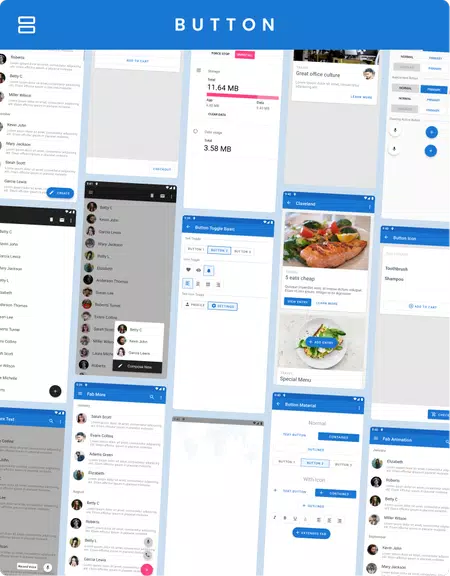 MaterialX - Material Design UI Capture d'écran 2