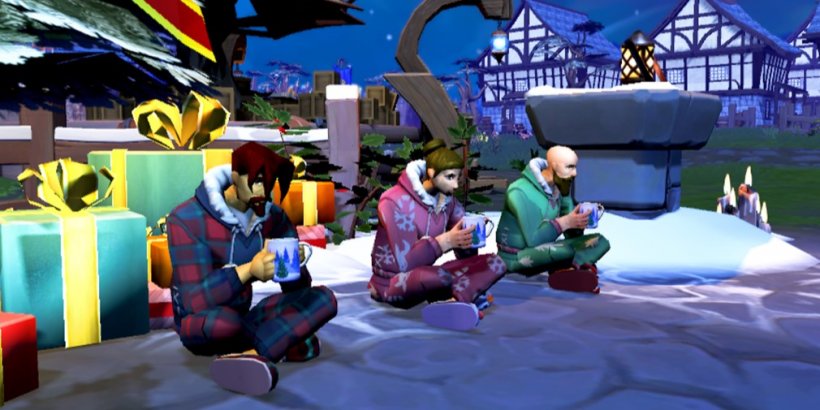 Le village de Noël revient sur RuneScape Mobile