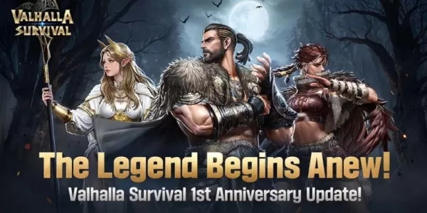 Valhalla Survival\'s first anniversary festivities are here, with a new server, hero reworks, and lots of login bonuses