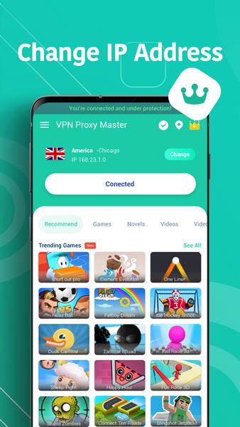 VPN Master-Free·unblock·proxy ภาพหน้าจอ 2