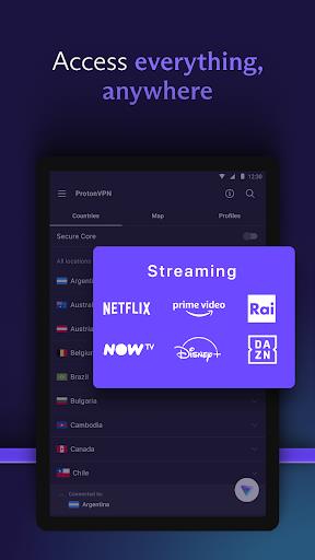 ProtonVPN - Secure and Free VPN স্ক্রিনশট 4