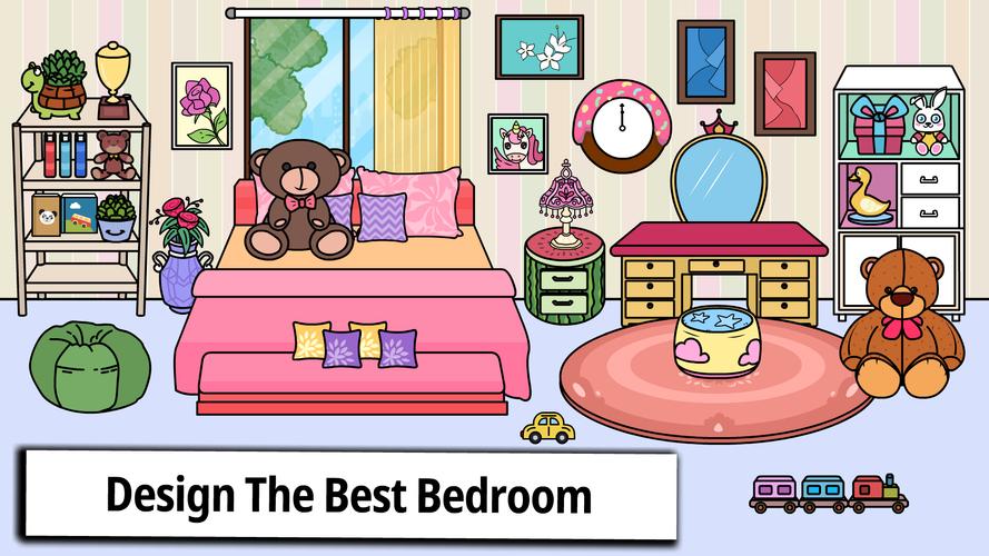 Tizi Home Room Decoration Game Schermafbeelding 2