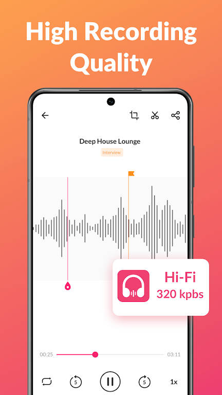 Voice Recorder & Voice Memos Mod Capture d'écran 3