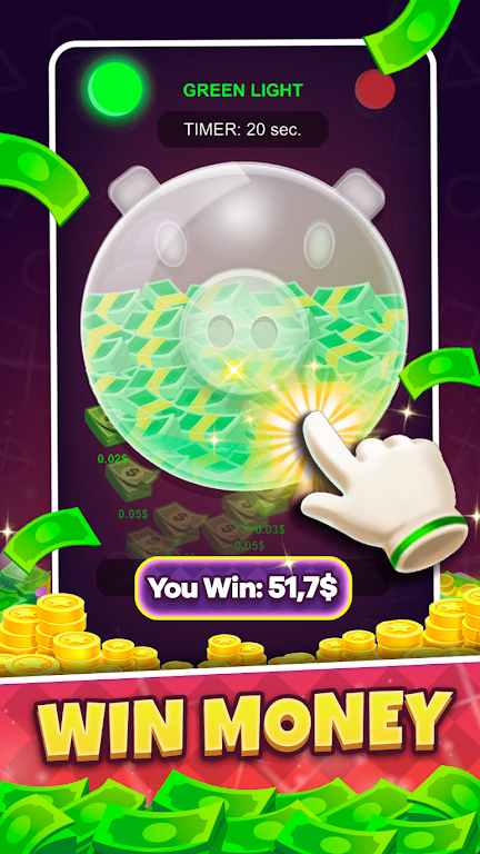 Money Squid games: Win cash Captura de tela 1